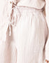 WIDE LEG MUSLIN TROUSER